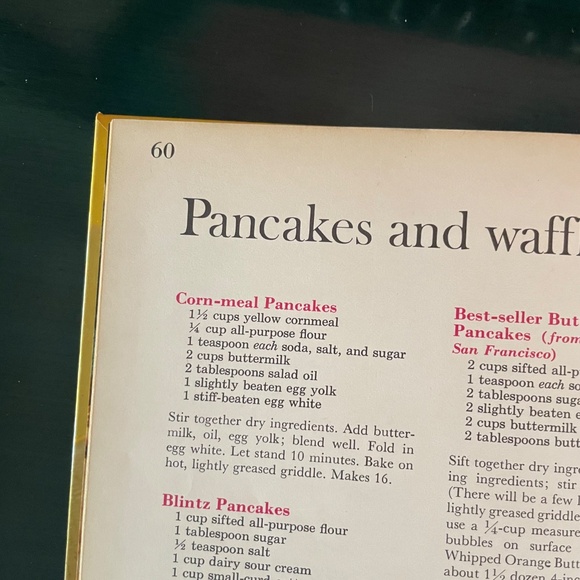 Vintage Better Homes Garden Lunches Brunches Cookbook Recipes & Meal Plans 1970 - Picture 6 of 7